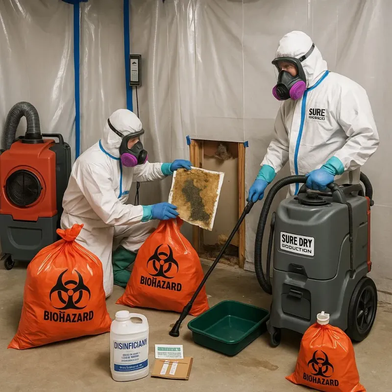 Contaminated Water Handling Protocols process in Pinckney, MI