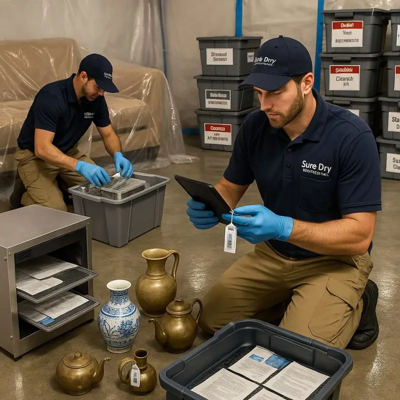 Content Protection and Restoration process in Pinckney, MI